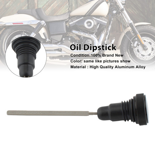 2006 Harley-Davidson Super Glide Injected Oil Dipstick Tank Cap Plug 0710-0153 Black Generic