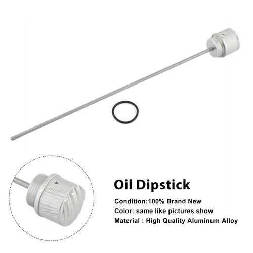 1978-1996 BMW R45 65 80 100 R45 R65 R80 R100 Oil Dipstick Plug Silver Generic