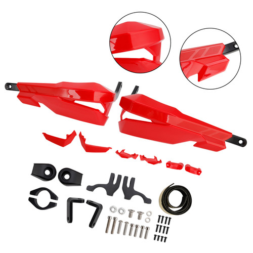 2024-2025 SCRAMBLER 400 X Motorcycle Protector Hand Guards Red Generic