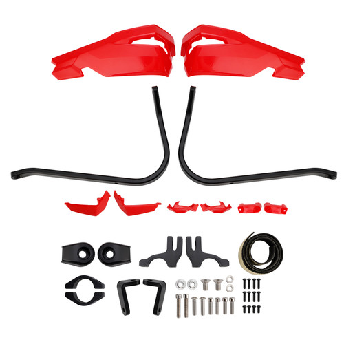 2024-2025 SCRAMBLER 400 X Motorcycle Protector Hand Guards Red Generic