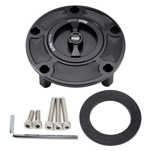 Quick Release Keyless Fuel Gas Cap 102mm Fit for QJ Motor SRK 350 600 QJ600GS QJ800GS