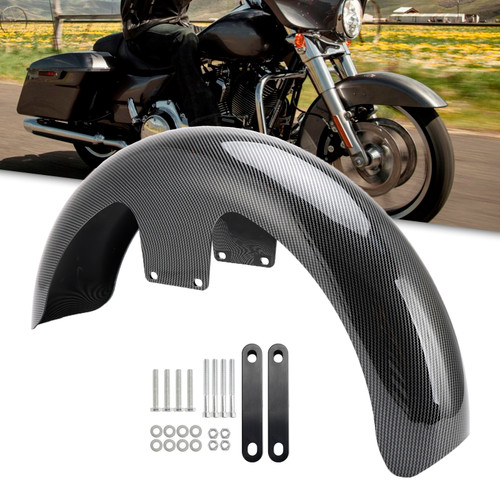 1994-1996 Touring Tour Glide Ultra Classic 19"Wrap Front Fender Carbon Generic