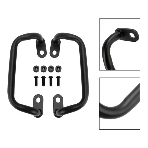 2025-2026 Thruxton 400 Rear Passenger Armrest Hand Holder Black Generic