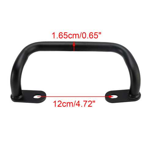 2025-2026 Thruxton 400 Rear Passenger Armrest Hand Holder Black Generic