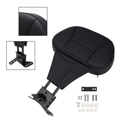 1988-2008 Touring Street Glide Electra Road Glide Road King Tri Glide Driver Sissy Bar Backrest Driver Backrest pad Wing pattern Generic