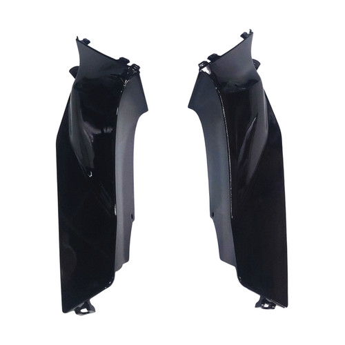 2005-2006 Honda CBR600RR Amotopart Fairings Black & Silver SevenStars Racing Customs Fairing