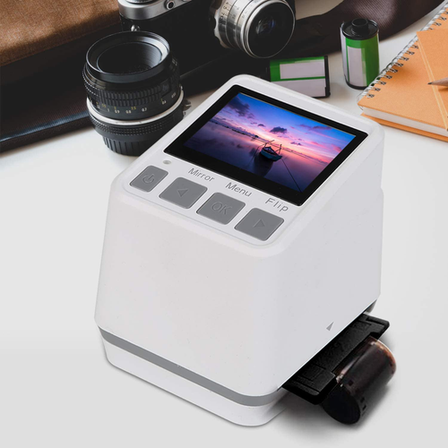 Old Film Scanner 14MP 22MP Converts 126KPK/135/110/Super 8 Films Film Scanner HD
