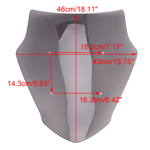 2025 BMW C400GT Windshield WindScreen Gray Generic