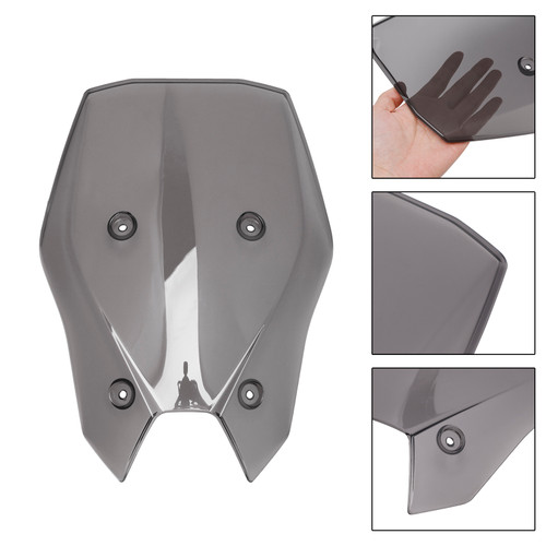 2025- Kawasaki Z900 Z 900 Windshield Windscreen Gray Generic