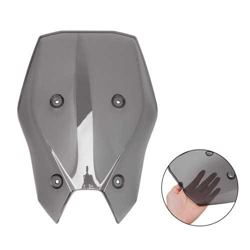 2025- Kawasaki Z900 Z 900 Windshield Windscreen Gray Generic