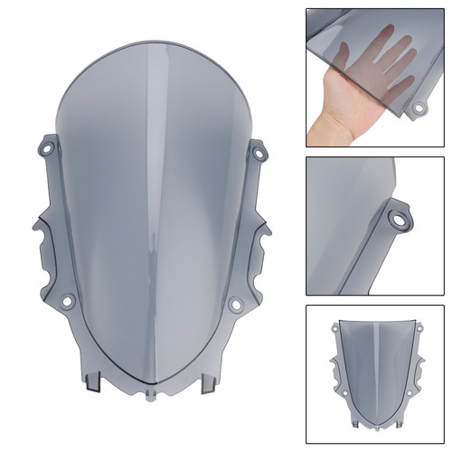 2019-2025 YAMAHA YZF-R3 YZF-R25 Windshield WindScreen Gray Generic
