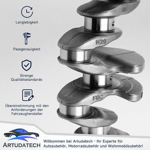 Engine Crankshaft & Connecting Rod & Bearings for BMW N20 320i 328i 528i 2.0L