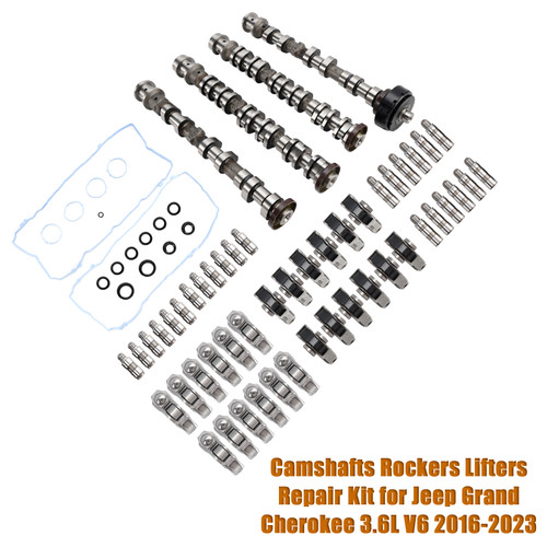 2016-2023 Jeep Grand Cherokee 3.6L V6 Camshafts Rockers Lifters Repair Kit 5047912AD 5047912AA 50477883AC Generic