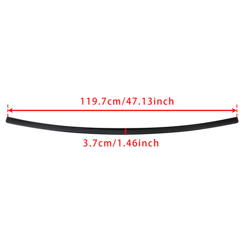 1997-2003 BMW 5-Series E39 Sedan Rear Boot Spoiler Gloss Black Generic