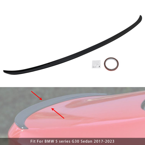 2017-2023 BMW F90 M5 Rear Boot Spoiler Gloss Black Generic