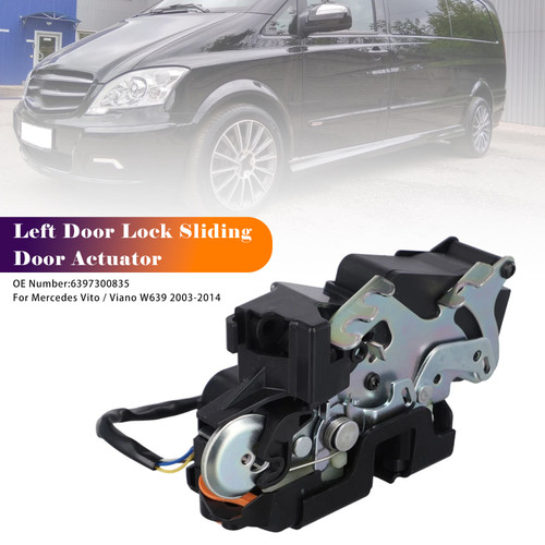 2003-2014 Mercedes Vito/ Viano W639 Left Door Lock Sliding Door Actuator 6397300835 Generic