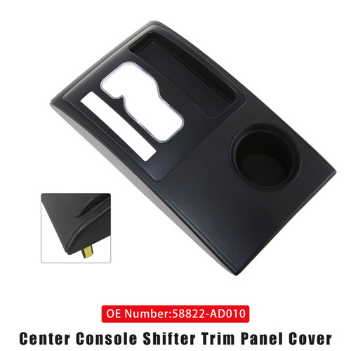 2005-2015 Toyota Tacoma Center Console Shifter Trim Panel Cover 58822-AD010 Black Generic