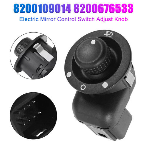 2003-2017 Renault Scenic II Electric Mirror Control Switch Adjust Knob 8200109014 8200676533 Generic