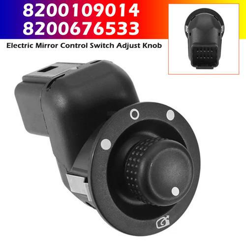 2004-2017 Renault Grand Scenic II Electric Mirror Control Switch Adjust Knob 8200109014 8200676533 Generic