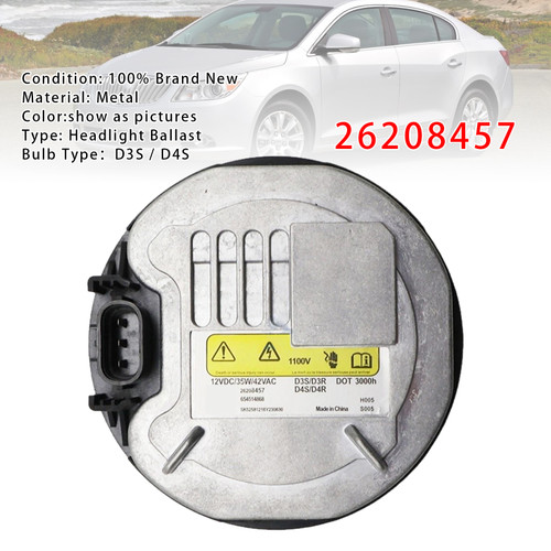 2014- Mazda 5 Xenon Ballast Control Unit 26208457 Generic
