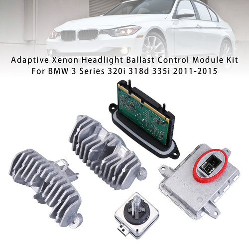 2012-2015 BMW 3 Series 320i 318d 335i ActiveHybrid 3 Adaptive Xenon Headlight Ballast Control Module Kit Generic