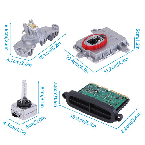 2012-2015 BMW 3 Series 320i 318d 335i ActiveHybrid 3 Adaptive Xenon Headlight Ballast Control Module Kit Generic