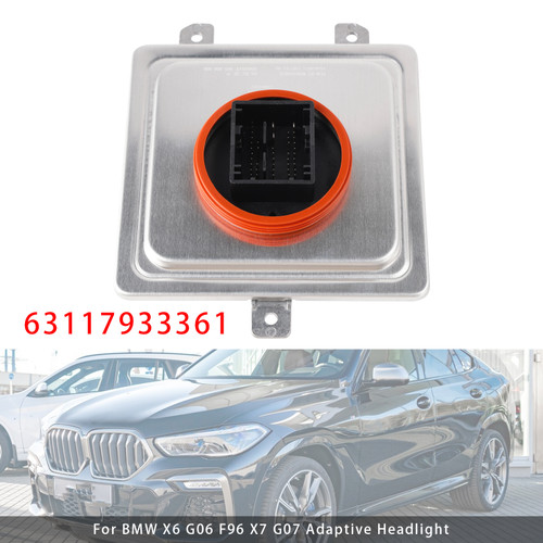 BMW series 1 2 3 7 8 Led Headlight Control Unit 63117933361 Generic