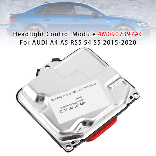2015-2020 Audi A4 S4 RS4 A4L B9 8W Headlight Control Module 4M0907397AC Generic