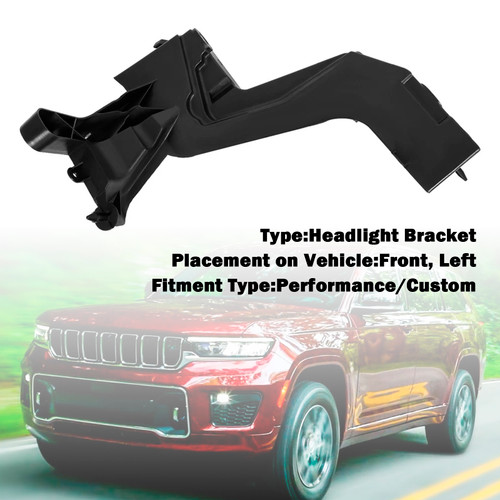 2014-2021 Jeep Grand Cherokee Headlight Bracket Left Side 68223399AA Generic