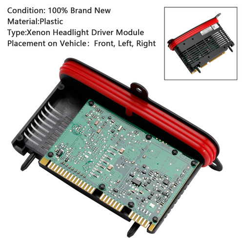 2013-2018 BMW X4 Xenon Headlight Driver Control Module 63117316151 Generic