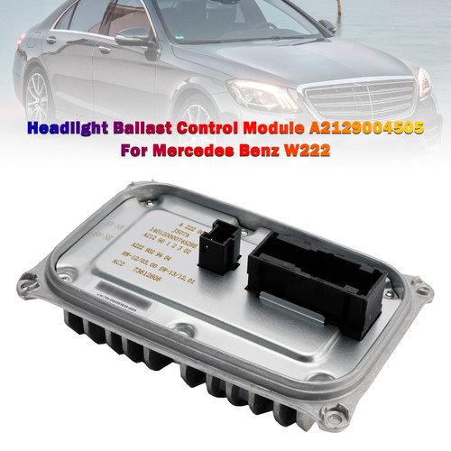 2013-2018 Mercedes Benz E Class S Class W222 Headlight Ballast Control Module A2129004505 Generic