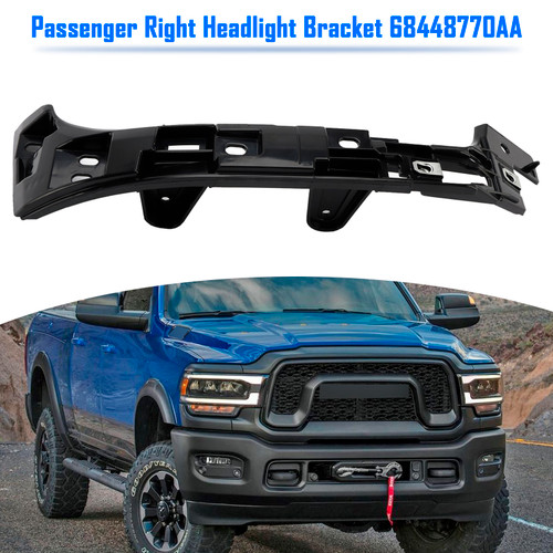 2019-2024 RAM 2500 3500 4500 5500 Passenger Right Headlight Bracket 68448770AA Generic