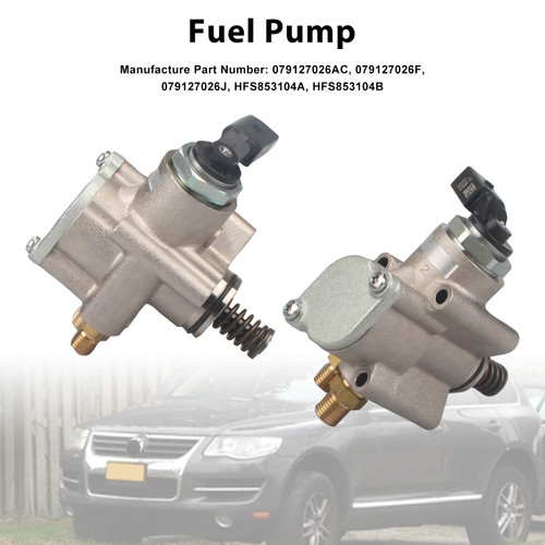2008-2012 Audi S5 4.2L V8 Left 2*High Pressure Fuel Pump 079127025AC Generic