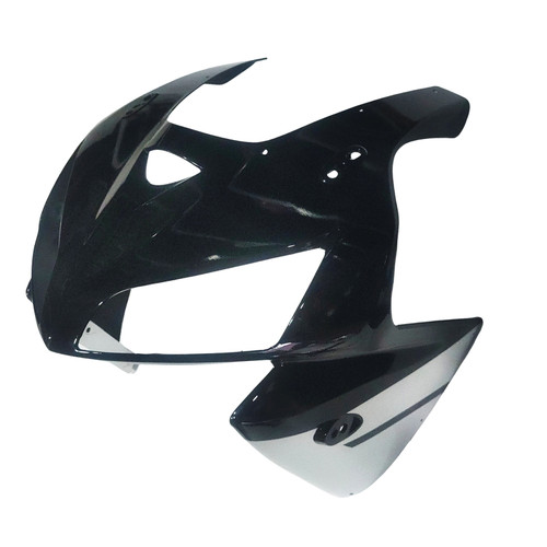 2005-2006 Honda CBR600RR Amotopart Fairings Black & Silver CBR Racing Customs Fairing