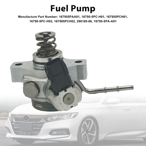 2018-2021 Honda Accord 1.5L L4 Turbocharged High Pressure Fuel Pump 16790-5PC-H01 Generic
