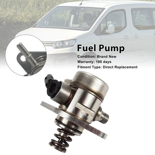 2017- Peugeot 208 2008 308 408 508 5008 High Pressure Petrol Fuel Pump 9807550080 Generic