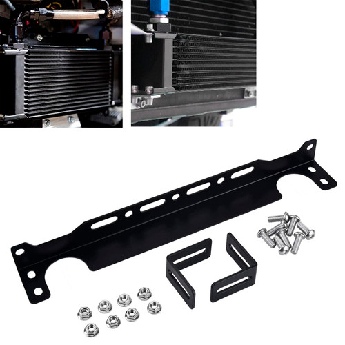 British-Style Oil Cooler Mounting Bracket Kit 330mm 13.4inch Generic