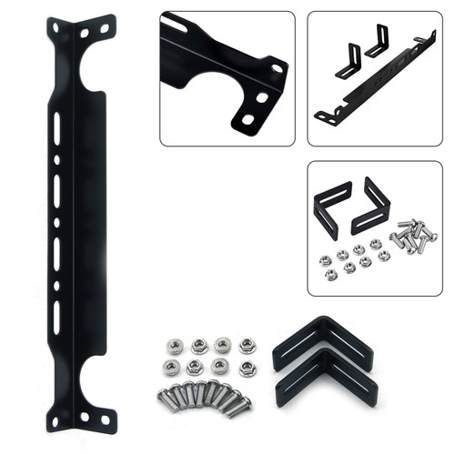 British-Style Oil Cooler Mounting Bracket Kit 330mm 13.4inch Generic