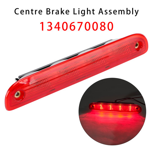 2007-2023 PEUGEOT BOXER Rear Stop Red Brake Light Lamp 1340670080 Generic