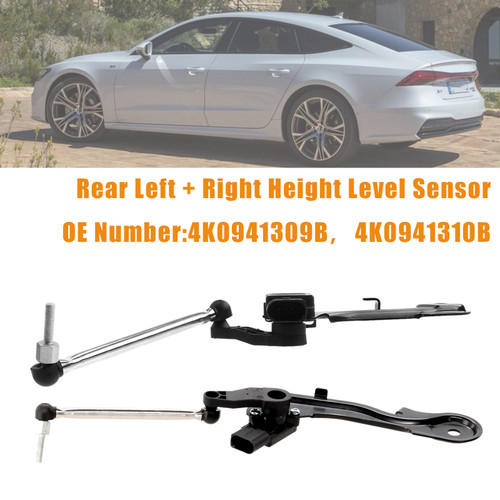 2018-2020 Audi A6 C8 A7 Sportback Q5 SQ5 Quattro Rear Left+Right Height Level Sensor Generic
