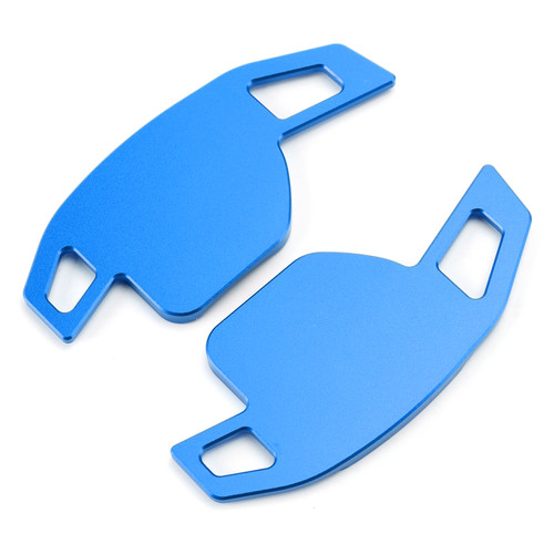 2006-2010 Audi S5 S6 S8 RS6 Q7 Steering Wheel Paddle Shifter Aluminium Blue Generic