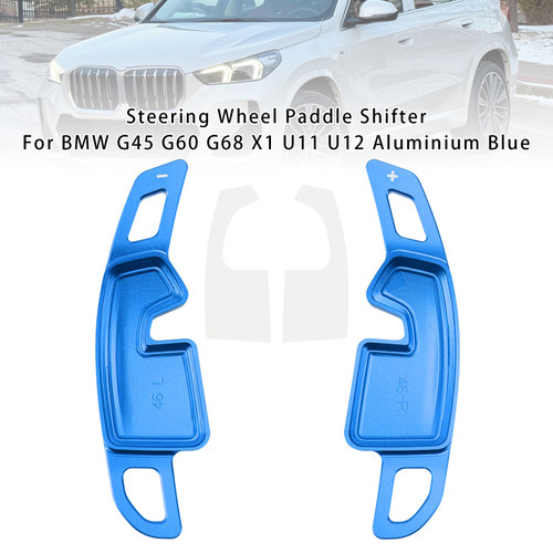 2023-up BMW X1 (U11/U12) Steering Wheel Paddle Shifter Blue Generic