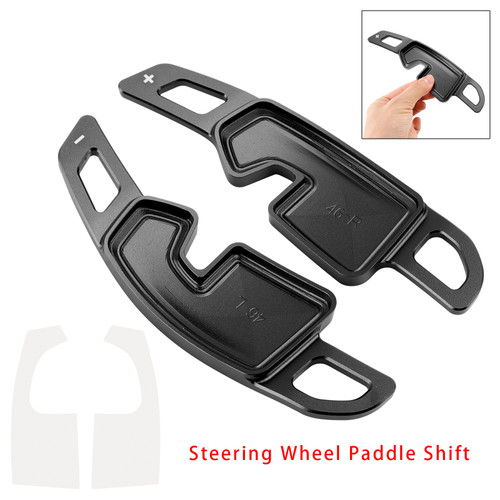 2024-up BMW 5 Series 530i 530e 540i i5 (G60/G68) Steering Wheel Paddle Shifter Black Generic