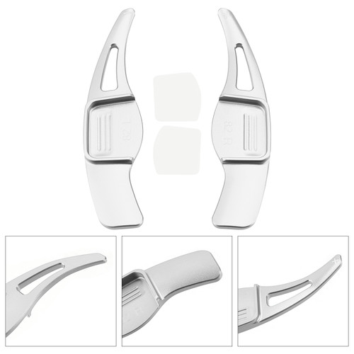 2012-2018 Hyundai 1st Gen Veloster Steering Wheel Paddle Shifter Silver Generic