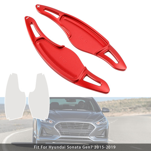 2015-2019 Hyundai Sonata Gen7 Steering Wheel Paddle Shifter Red Generic