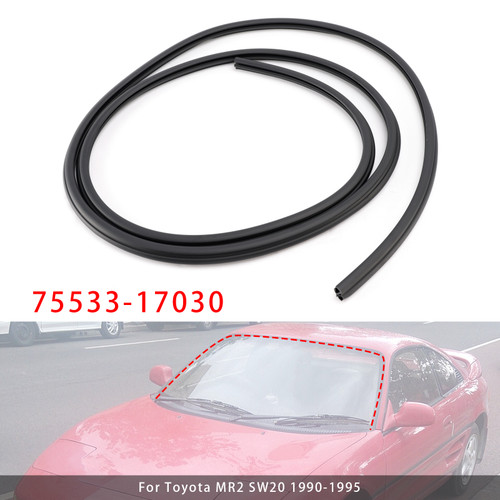 1990-1995 Toyota MR2 SW20 Front Windshield Outside Molding 75533-17030 Generic