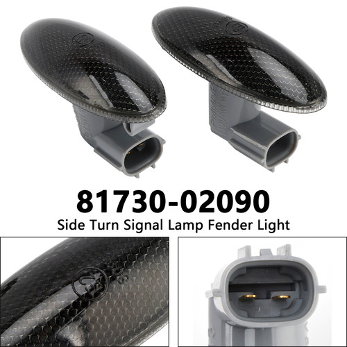 2007-2010 Toyota Auris Side Turn Signal Lamp Fender Light 81730-02090 Smoked Generic