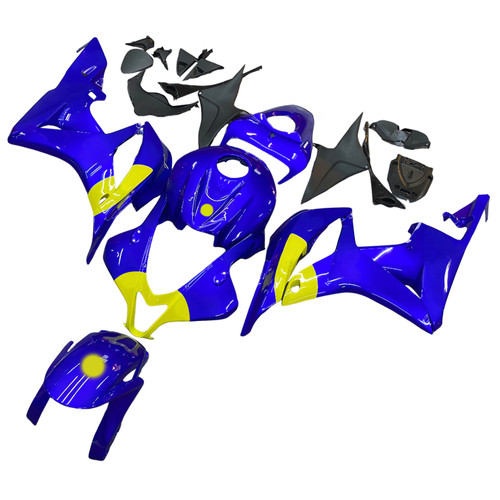 2007-2008 Honda CBR600RR Amotopart Fairings Blue Red Bull Racing Customs Fairing
