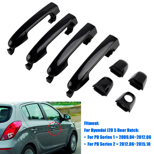 2009-2015 Hyundai i20 PB Front/Rear Left Right Outer Door Handle Generic