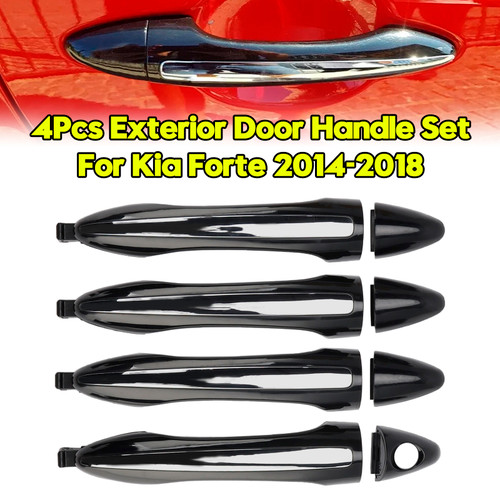 2014-2018 Kia Forte Cerato 4Pcs Exterior Door Handle Set 82652-A7030 Generic